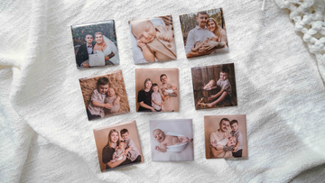 Photo magnet - Square bundles - 9
