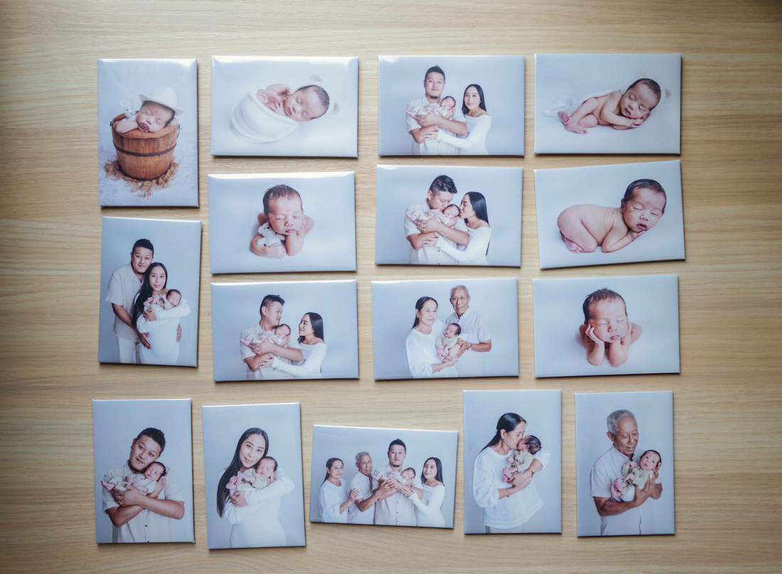 Rectangle Photo Magnet Set