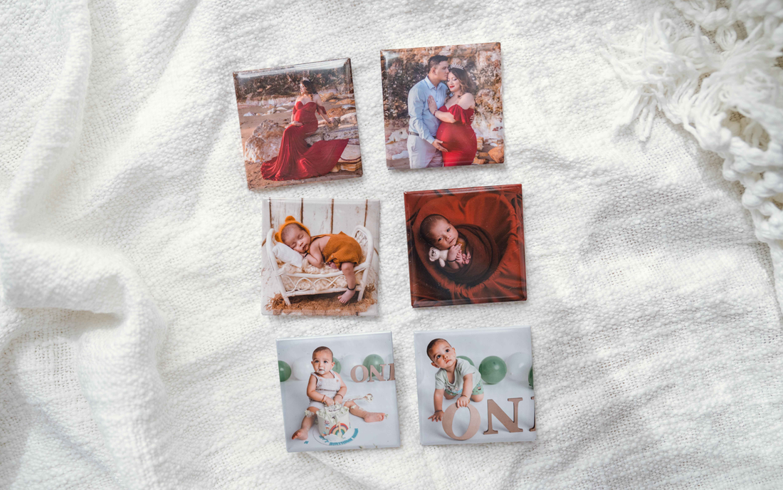 Photo magnet - Square bundles - 24