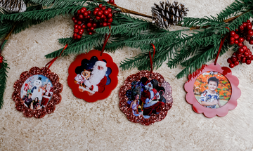 Custom Photo Christmas Ornaments