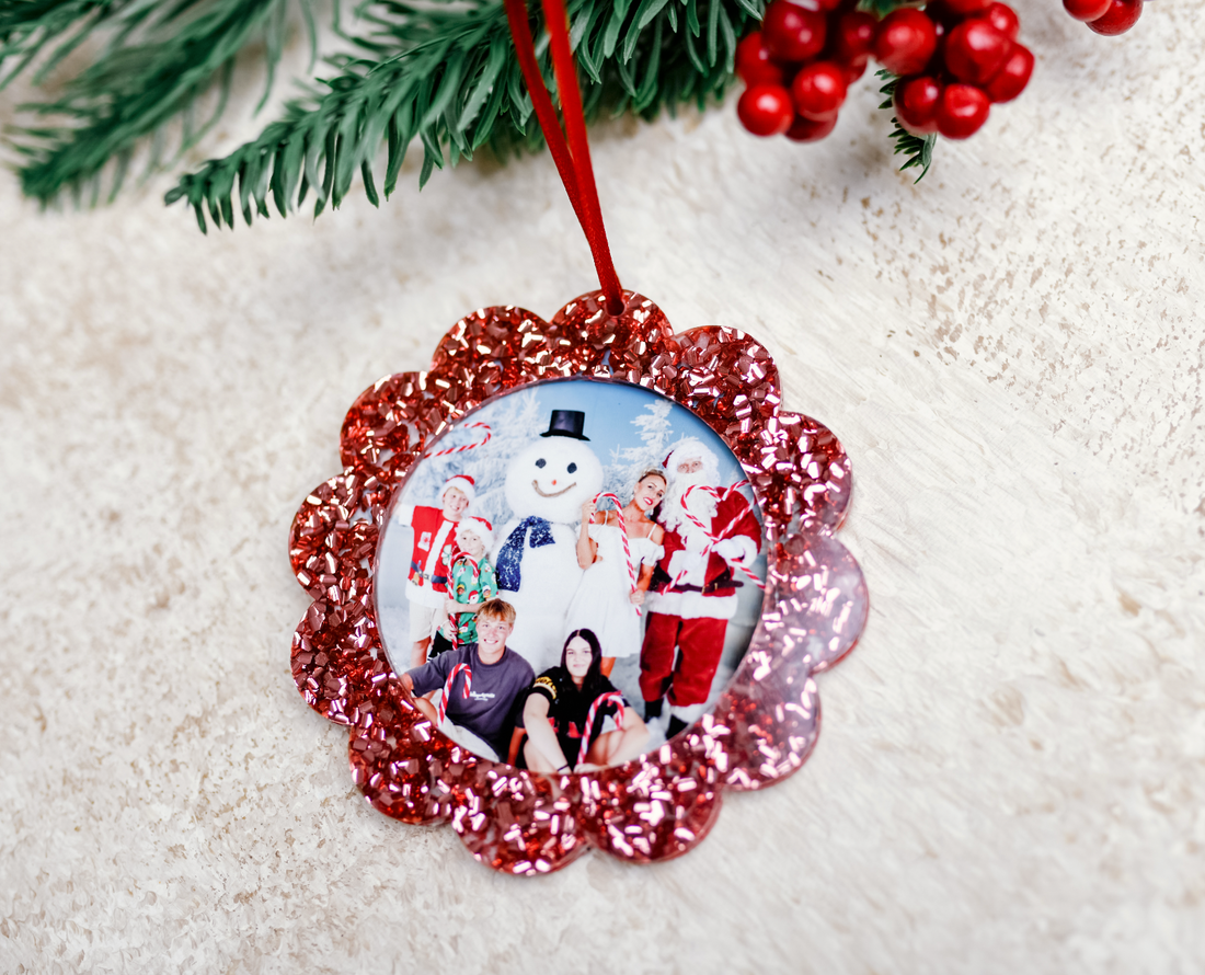 Custom Photo Christmas Ornaments